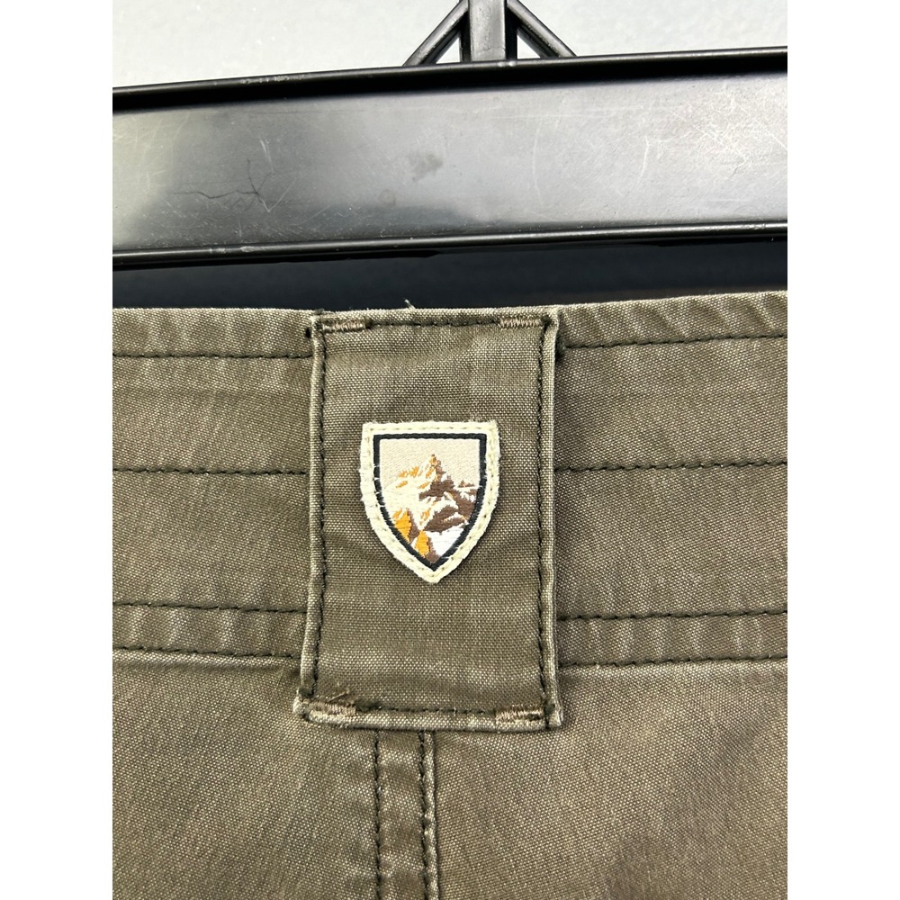 Kuhl Pants Mens 34x28 Brown Rydr Canvas Articulated Knee Vintage Patina Dye - Picture 5 of 8